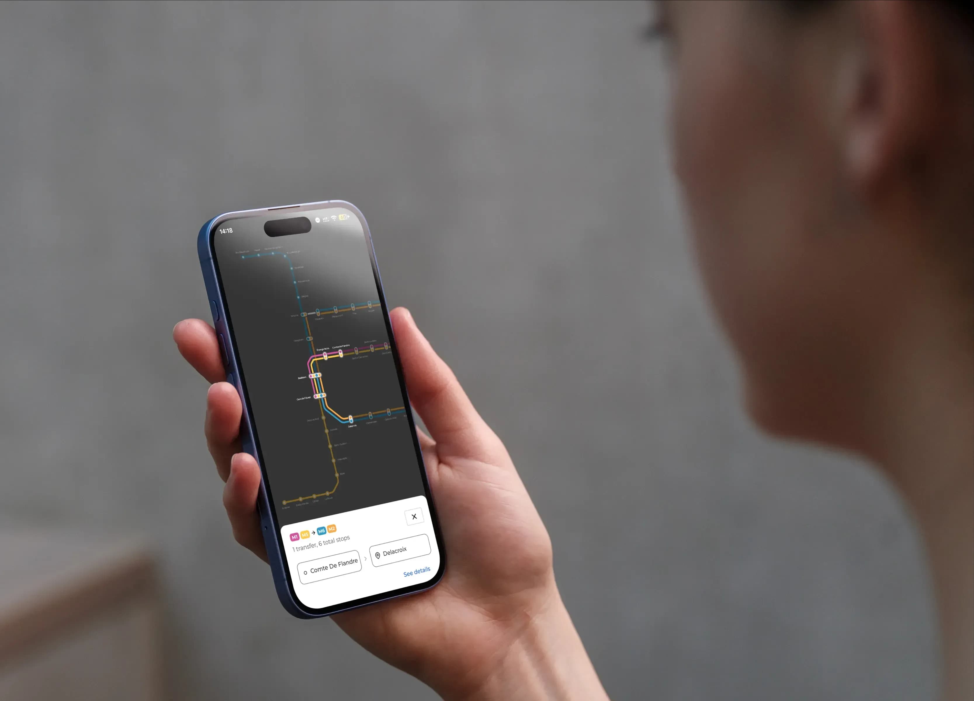 Brussels Metro App